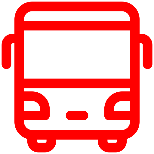 Red Bus Icon